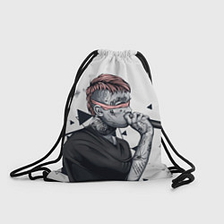 Рюкзак-мешок Blind Lil Peep, цвет: 3D-принт