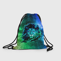 Рюкзак-мешок Космический лев, цвет: 3D-принт