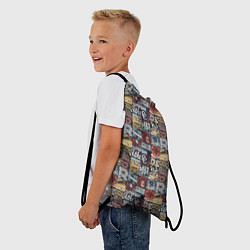 Рюкзак-мешок Легкоатлет, цвет: 3D-принт — фото 2