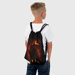 Рюкзак-мешок DARK WOLF, цвет: 3D-принт — фото 2