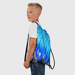 Рюкзак-мешок Морские водоросли!, цвет: 3D-принт — фото 2