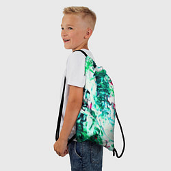 Рюкзак-мешок Берюза Морской, цвет: 3D-принт — фото 2