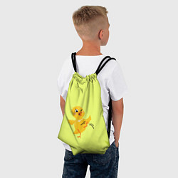 Рюкзак-мешок Яркий цыпленок, цвет: 3D-принт — фото 2