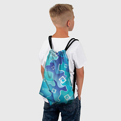 Рюкзак-мешок Вода со льдом, цвет: 3D-принт — фото 2