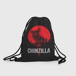 Рюкзак-мешок Chinzilla red, цвет: 3D-принт