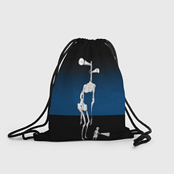 Рюкзак-мешок Сиреноголовый Хоррор Ребенок, цвет: 3D-принт
