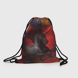 Рюкзак-мешок Единорог Unicorn Z, цвет: 3D-принт