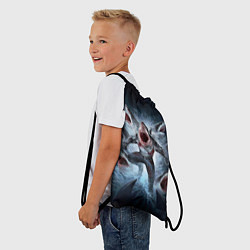 Рюкзак-мешок АКУЛА МОНСТР, цвет: 3D-принт — фото 2