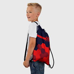 Рюкзак-мешок New World - Соты Лента, цвет: 3D-принт — фото 2