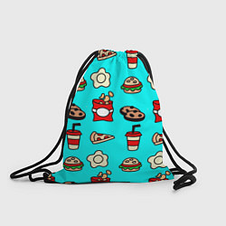 Рюкзак-мешок Вкусняхи из Макдака!, цвет: 3D-принт