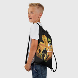 Рюкзак-мешок Дио Брандо, цвет: 3D-принт — фото 2