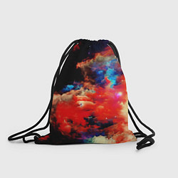 Рюкзак-мешок Косический градиент, цвет: 3D-принт