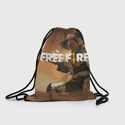 Рюкзак-мешок FREE FIRE, цвет: 3D-принт