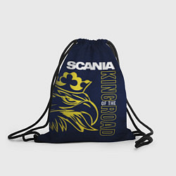 Рюкзак-мешок Scania king of the road, цвет: 3D-принт