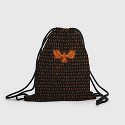 Рюкзак-мешок Феникс, цвет: 3D-принт