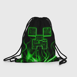 Рюкзак-мешок MINECRAFT TEXTURE FIRE, цвет: 3D-принт