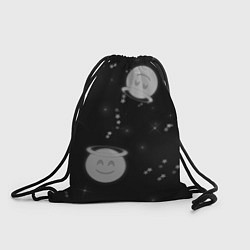 Рюкзак-мешок Смайл, цвет: 3D-принт