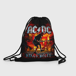 Рюкзак-мешок ACDC HELLS BELLS, цвет: 3D-принт
