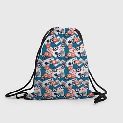 Рюкзак-мешок Покер, цвет: 3D-принт