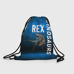 Рюкзак-мешок Dinosaurs Rex 3D, цвет: 3D-принт