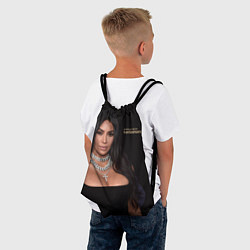 Рюкзак-мешок Ким Кардашьян, цвет: 3D-принт — фото 2