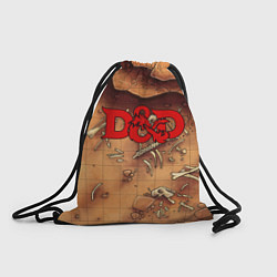 Рюкзак-мешок Dungeons and Dragons D&D, цвет: 3D-принт