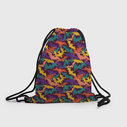 Рюкзак-мешок Летучие Мыши, цвет: 3D-принт