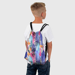 Рюкзак-мешок Осенний паттерн, цвет: 3D-принт — фото 2