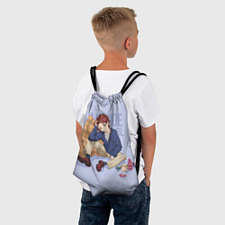 Рюкзак-мешок Momoe Girl, цвет: 3D-принт — фото 2