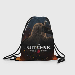 Рюкзак-мешок Опасный Ведьмак с мечом, цвет: 3D-принт