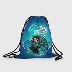 Рюкзак-мешок Тандзиро Камадо с мечом, цвет: 3D-принт