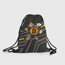 Рюкзак-мешок BTC монета, цвет: 3D-принт