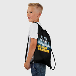 Рюкзак-мешок Alan Wake триллер, цвет: 3D-принт — фото 2