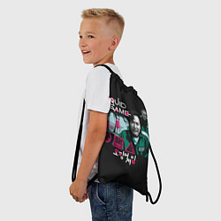 Рюкзак-мешок Арт Игры в Кальмара, цвет: 3D-принт — фото 2