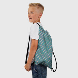 Рюкзак-мешок Паттерн хомячков, цвет: 3D-принт — фото 2