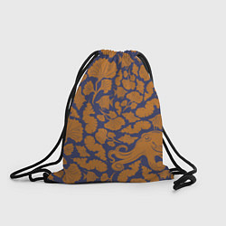 Рюкзак-мешок Морская гуашь, цвет: 3D-принт
