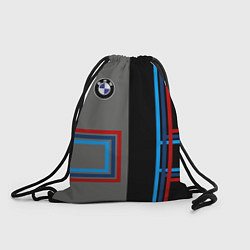 Рюкзак-мешок Автомобиль BMW БМВ, цвет: 3D-принт