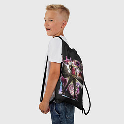 Рюкзак-мешок Джотаро Куджо Джо Джо, цвет: 3D-принт — фото 2