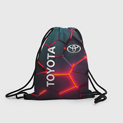 Мешок для обуви TOYOTA 3D NEON ТОЙОТА 3Д ПЛИТЫ НЕОН