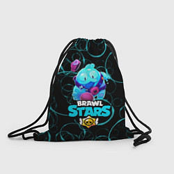 Рюкзак-мешок Brawl Stars Сквик Squeak, цвет: 3D-принт