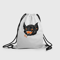 Рюкзак-мешок Черная Летучая Мышь, цвет: 3D-принт
