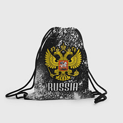 Рюкзак-мешок Russia, цвет: 3D-принт