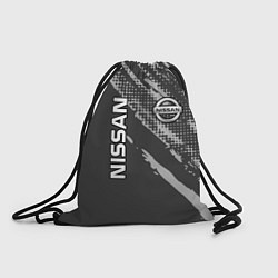 Рюкзак-мешок Nissan Car Ниссан, цвет: 3D-принт