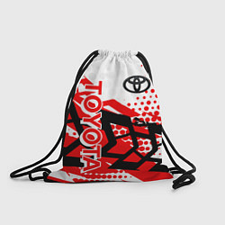 Рюкзак-мешок Toyota Тойота, цвет: 3D-принт