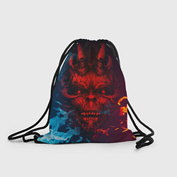 Рюкзак-мешок Diablo Fire Ice, цвет: 3D-принт