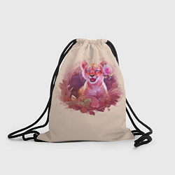 Рюкзак-мешок Маленький Тигрёнок, цвет: 3D-принт