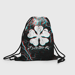 Рюкзак-мешок BLACK CLOVER GLITCHF FLASHES, цвет: 3D-принт