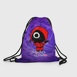Рюкзак-мешок Игра в кальмара: Девочка, цвет: 3D-принт