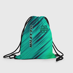Рюкзак-мешок Нилетто Niletto лого, цвет: 3D-принт