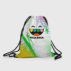 Рюкзак-мешок Toca Boca: Улыбашка, цвет: 3D-принт